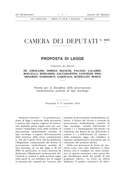 Progetto di legge della 17legislatura