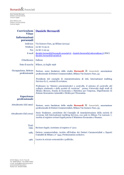 Dr. Bernardi - Green Holding
