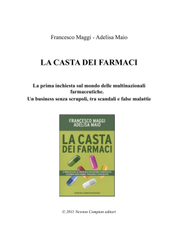 Francesco Maggi – La casta dei farmaci