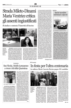 I sannicolesi si preparano - Confraternita del SS Crocifisso