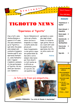 tigrotto news n. 7