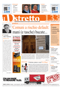 Comuni a rischio default: mani (e tasche) bucate