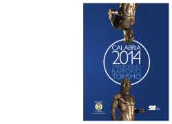 Calabria 2014 &ndash; Tredicesimo rapporto sul Turismo