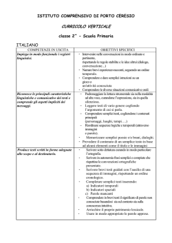 classe 2 - Istituto Comprensivo "E. Fermi" – Porto Ceresio