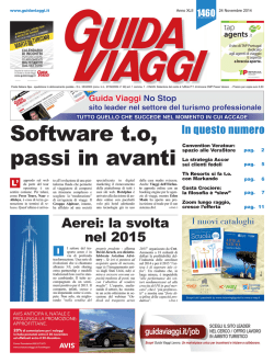 Software t.o, passi in avanti