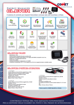 Scheda tecnica trifase