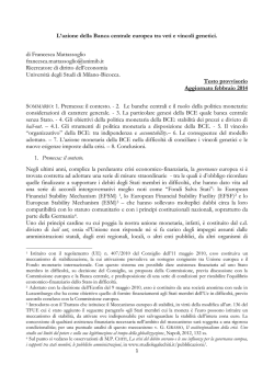 La banca centrale europea_mattassoglio