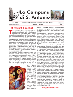La Campana di S. Antonio - Parrocchia di S.Antonio