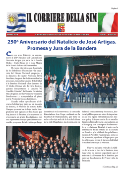 Luglio - Scuola Italiana di Montevideo