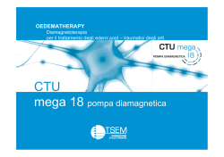 Corso CTU Mega - oedematherapy - TSEM