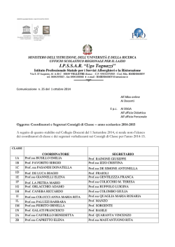 CIRC.N.25-COORDINATORI E SEGRETARI AL CdC