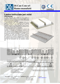 Catalogo lastre prefabbricate