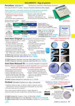 Catalogo Isolamento