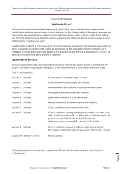 DECS/ DFP / Ufficio della formazione sanitaria e sociale