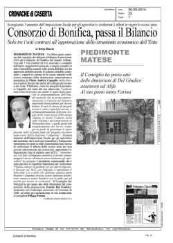 rassegna stampa 30 maggio 2014
