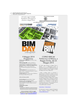 Preview &mdash; BIM DAY e CORSO BIM - Home