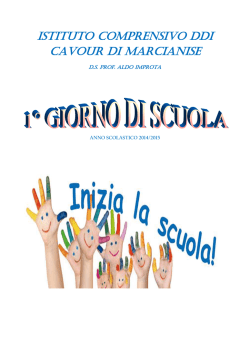 ISTITUTO COMPRENSIVO DDI CAVOUR DI MARCIANISE