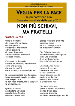 Qui - Unit&agrave; Pastorale di S.Agata e S.Ilario