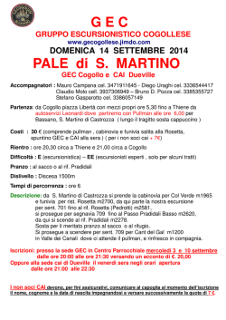 Download - G E C Gruppo Escursionistico Cogollese