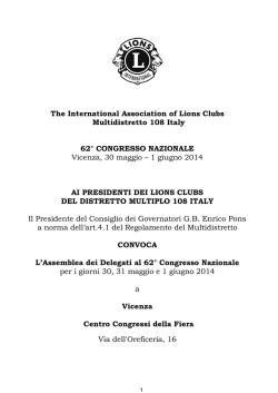 The International Association of Lions Clubs