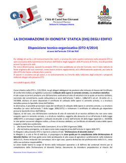 DTO 4-2014 Dichiarazione di idoneit&agrave; statica edifici