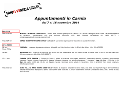 Programma - Provincia di Udine