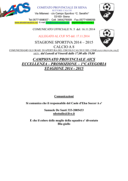 Allegato Cuf 05 del 15 Novembre 2015