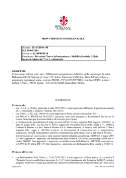 Atto - Comune di Firenze