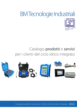 BMIdrodata - BM Tecnologie