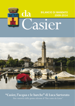 BdM 2009-2014 - Comune di Casier