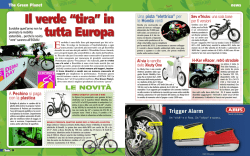 Il verde &ldquo;tira&rdquo; in tutta Europa