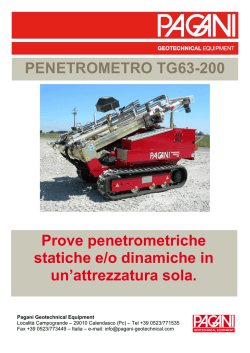 cliccare qui - Pagani Geotechnical Equipment