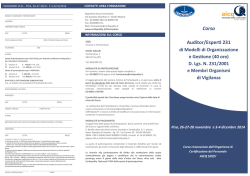 26-27-28/11 e 3-4/12 - Pisa