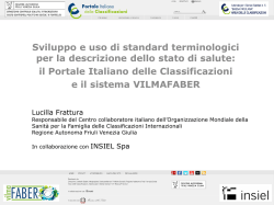 Portale Italiano delle Classificazioni