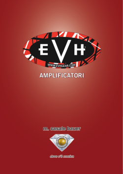 AMPLIFICATORI - Casale Bauer