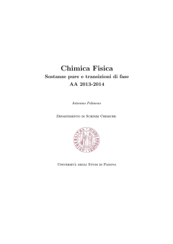 parte seconda - Dipartimento di Scienze Chimiche