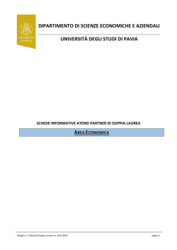 allegato 1 - Economia - Universit&agrave; degli studi di Pavia