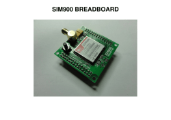 SIM900 BREADBOARD