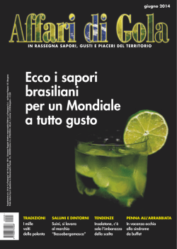 Giugno 2014 - Affari di Gola