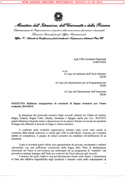All. 1 - Ufficio scolastico regionale per la Lombardia