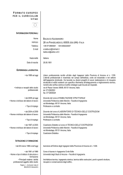 Allegato - Provincia di Forl&igrave;