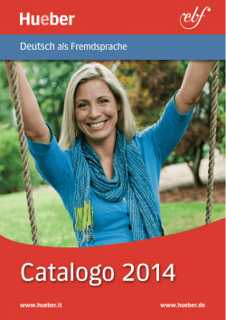 Clicca qui per visualizzare il catalogo Hueber