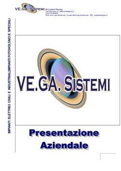 PRESENTAZIONE vega