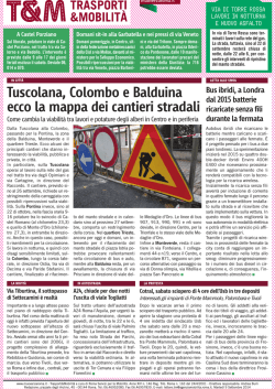 Tuscolana, Colombo e Balduina ecco la mappa