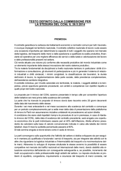 Scarica il contratto - FIT-CISL