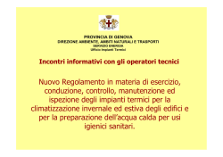 DPR 74-2013 - Regolamento - Slide 29-05-14
