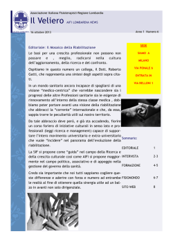 Notiziario Aifi Lombardia anno 1 n 6