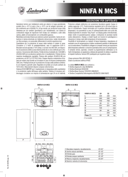ninfa n 24-32 mcs - Certificazione Energetica