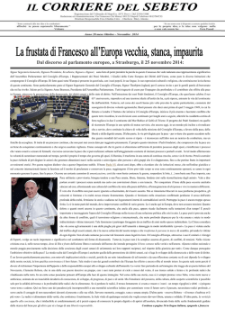 Novembre 2014 - Centro Studi Sebetia