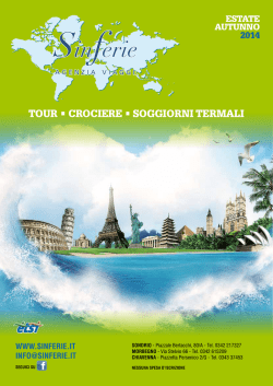 Scarica Catalogo Sinferie Estate/Autunno 2014
